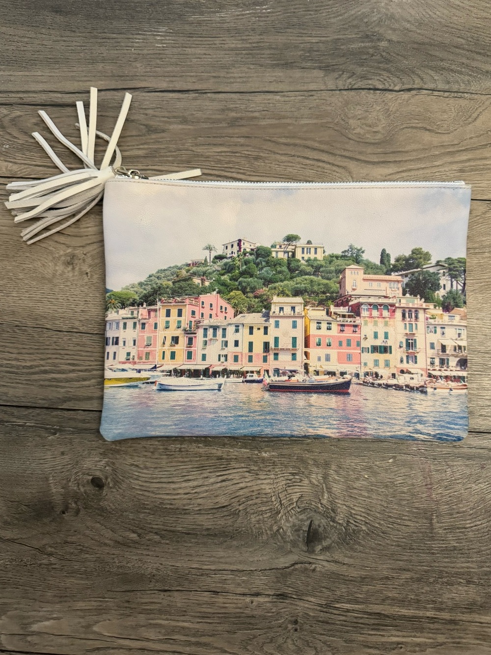GRAY MALIN The Portofino Tassel Zip Pouch